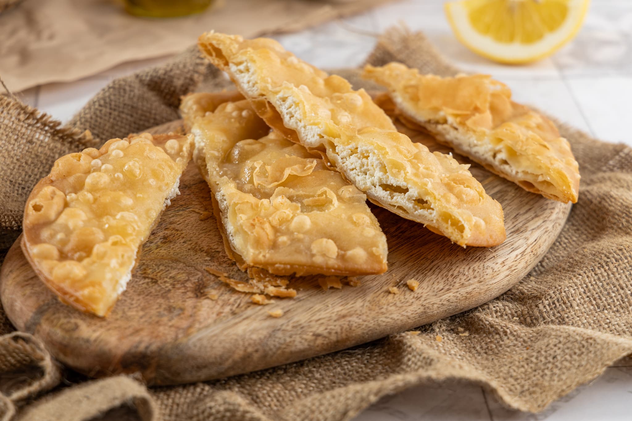 Πίτες στο ενδεικτικό μενού του The VeatERAN Van